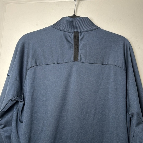 Navy Nike Dri-Fit 1/2 Zip Golf Long Sleeve Pullover Size Large - Picture 5 of 8